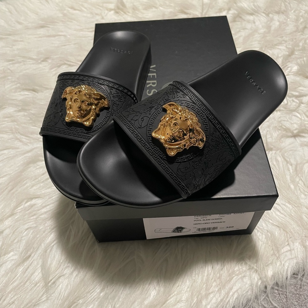 Authentic Versace  Pool slides